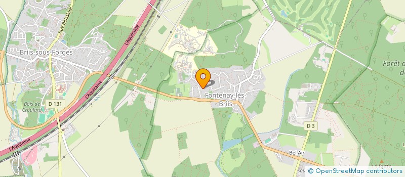 localisation de l'entreprise MONSIEUR JEAN ANDUJAR  FONTENAY-LES-BRIIS