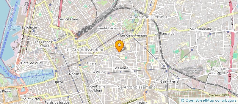 localisation de l'entreprise MONSIEUR JEAN ANGELI à MARSEILLE