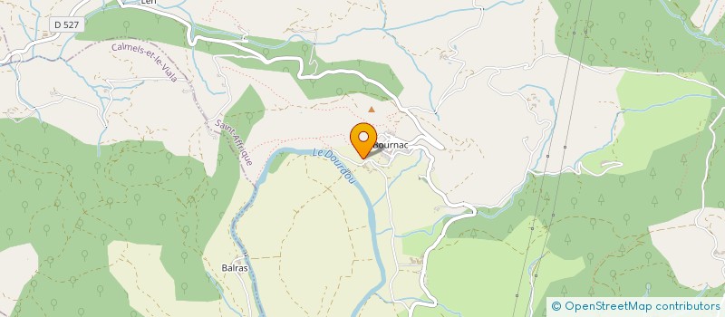 localisation de l'entreprise MONSIEUR JEAN ANGLADE  SAINT-AFFRIQUE