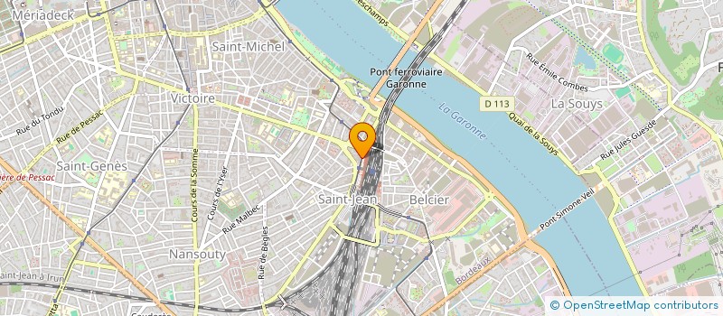 localisation de l'entreprise MONSIEUR JEAN ANGLY à BORDEAUX