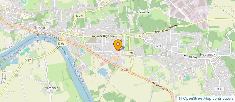 localisation de l'entreprise MONSIEUR JEAN ANGLY à TREVOUX