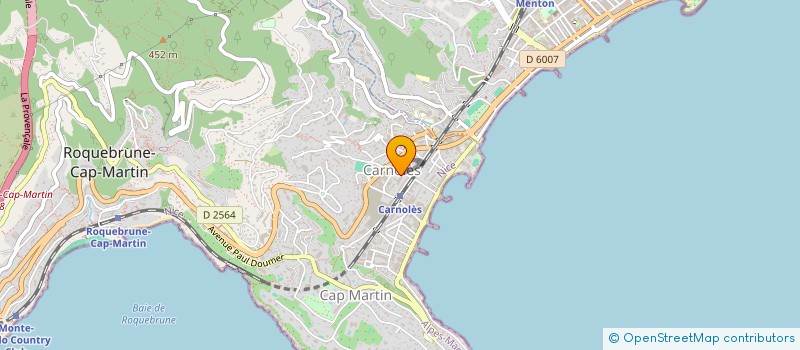 localisation de l'entreprise MONSIEUR JEAN ANGOT à ROQUEBRUNE-CAP-MARTIN