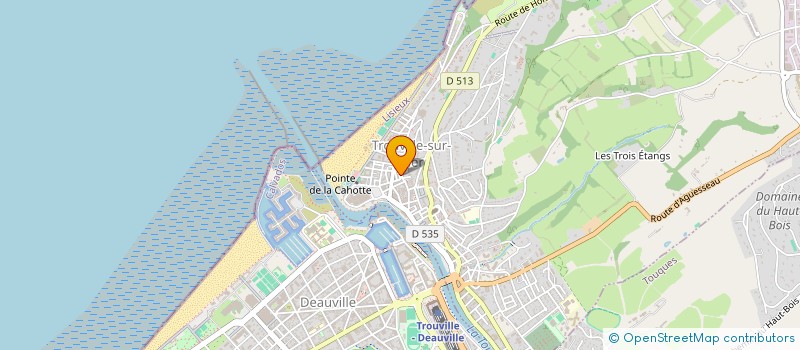 localisation de l'entreprise MONSIEUR JEAN ANGUE-LESFORGETTES à TROUVILLE-SUR-MER