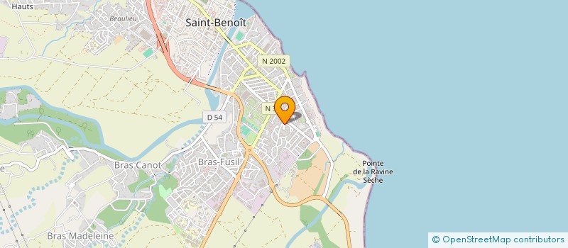 localisation de l'entreprise MONSIEUR JEAN ANICOT  SAINT-BENOIT