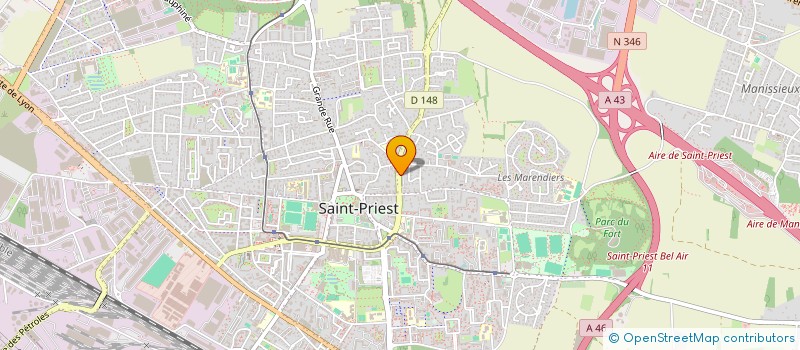 localisation de l'entreprise MONSIEUR JEAN ANKRI  SAINT-PRIEST