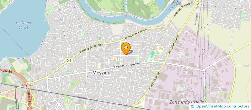 localisation de l'entreprise MONSIEUR JEAN ANNE  MEYZIEU