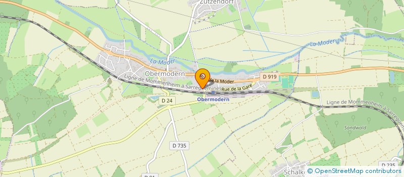 localisation de l'entreprise MONSIEUR JEAN ANTHONY  OBERMODERN-ZUTZENDORF