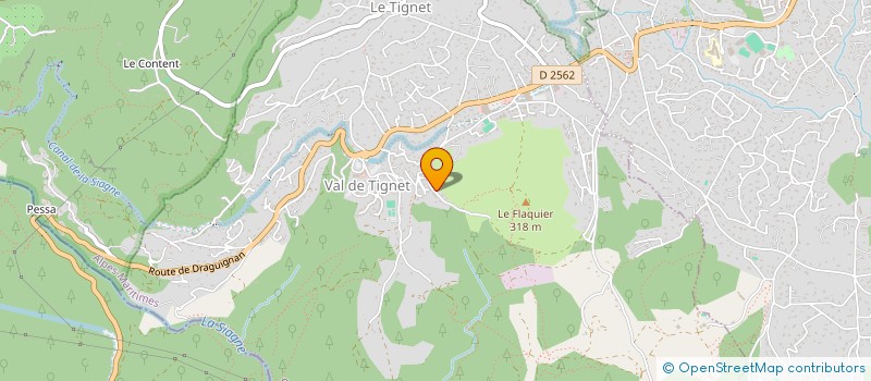 localisation de l'entreprise MONSIEUR JEAN-ANTOINE BERRO à LE TIGNET