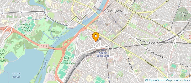 localisation de l'entreprise MONSIEUR JEAN-ANTOINE DELGADO à ANGERS