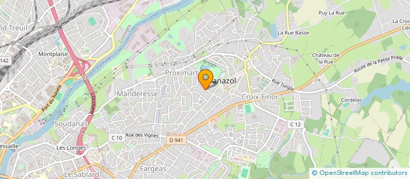 localisation de l'entreprise MONSIEUR JEAN-ANTOINE MUNIOR à PANAZOL