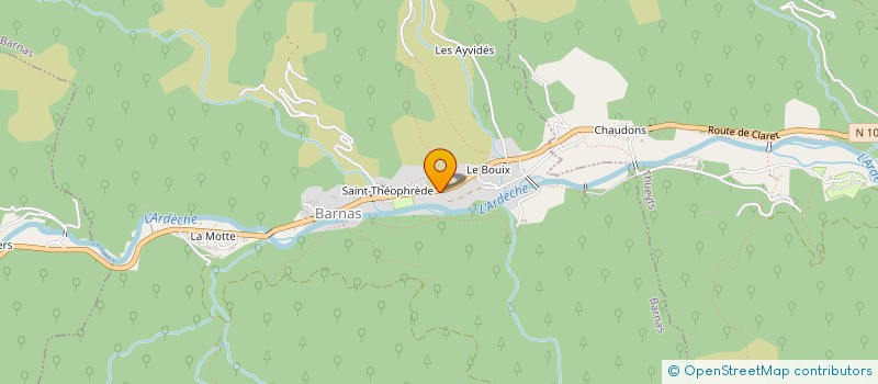 localisation de l'entreprise MONSIEUR JEAN-ANTOINE RIBES à BARNAS