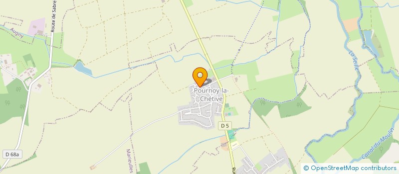 localisation de l'entreprise MONSIEUR JEAN ANTON  POURNOY-LA-CHETIVE