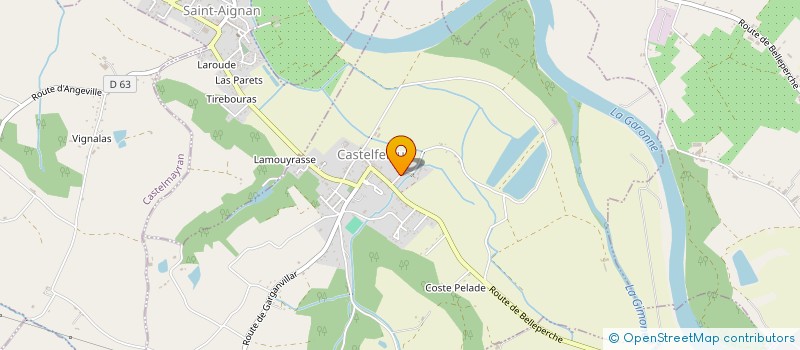 localisation de l'entreprise MONSIEUR JEAN ANTOSSI  CASTELFERRUS