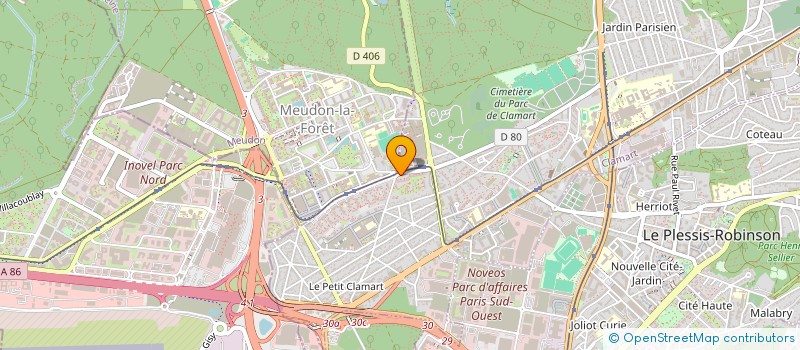 localisation de l'entreprise MONSIEUR JEAN AOUDIA à CLAMART