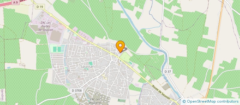 localisation de l'entreprise MONSIEUR JEAN APPERCE  SAUVIAN