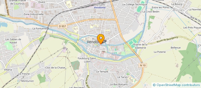 localisation de l'entreprise MONSIEUR JEAN AQUILINA à VENDOME