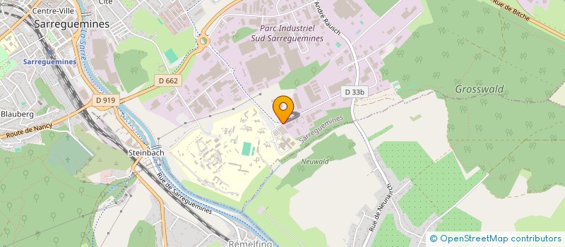 localisation de l'entreprise MONSIEUR JEAN ARDIZZONE  SARREGUEMINES