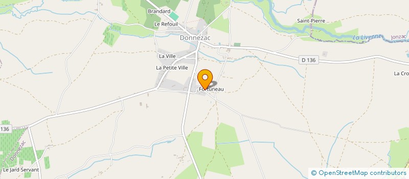 localisation de l'entreprise MONSIEUR JEAN ARDOIN  DONNEZAC