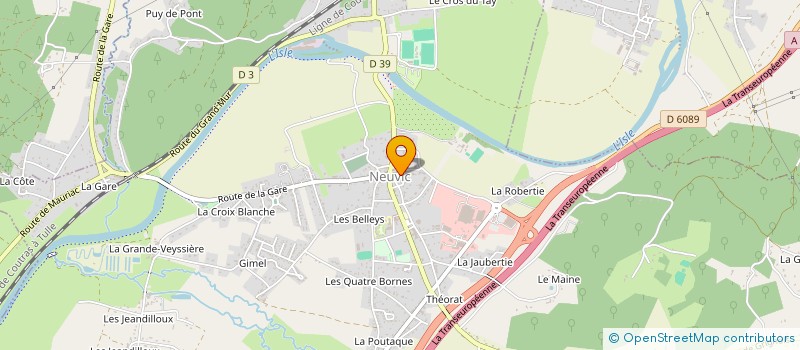 localisation de l'entreprise MONSIEUR JEAN ARDOUIN à NEUVIC