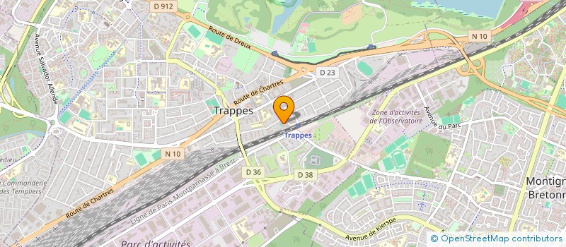 localisation de l'entreprise MONSIEUR JEAN ARDRY à TRAPPES