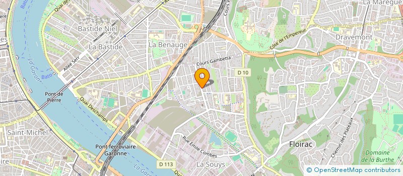 localisation de l'entreprise MONSIEUR JEAN ARENAS  FLOIRAC