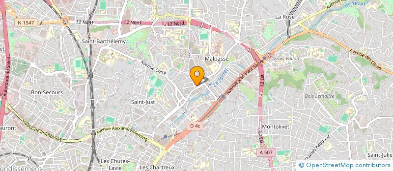 localisation de l'entreprise MONSIEUR JEAN ARGAUD à MARSEILLE
