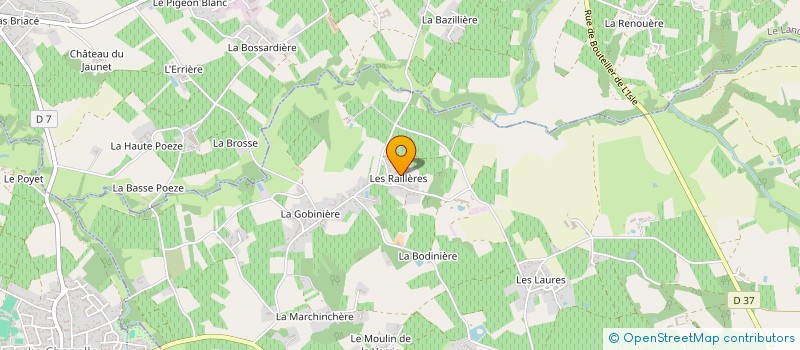 localisation de l'entreprise MONSIEUR JEAN ARIAIL à VALLET