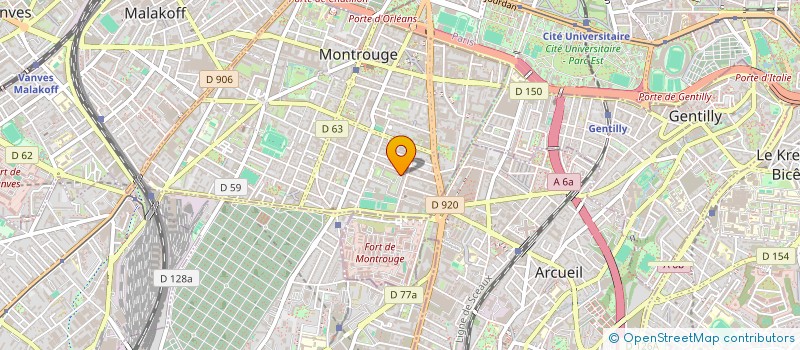 localisation de l'entreprise MONSIEUR JEAN ARMATI à MONTROUGE
