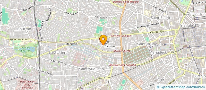 localisation de l'entreprise MONSIEUR JEAN ARMOUGOM à BORDEAUX