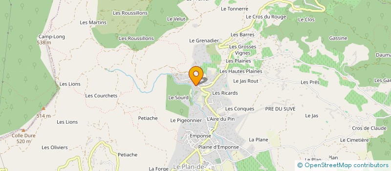 localisation de l'entreprise MONSIEUR JEAN ARNAL à SAINTE MAXIME