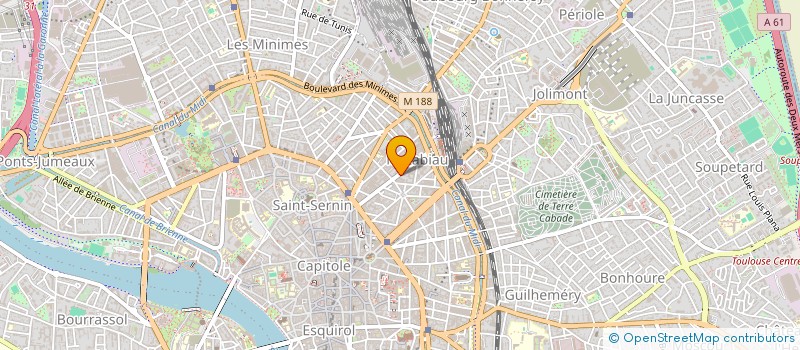 localisation de l'entreprise MONSIEUR JEAN ARNAUD à TOULOUSE