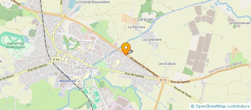 localisation de l'entreprise MONSIEUR JEAN ARNAUD à MACHECOUL-SAINT-MEME