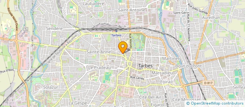 localisation de l'entreprise MONSIEUR JEAN ARNAUD  TARBES