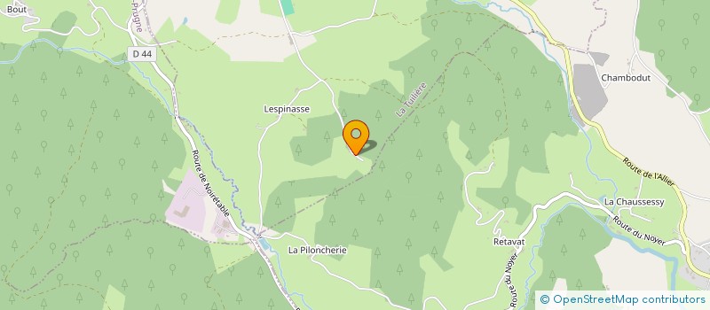 localisation de l'entreprise MONSIEUR JEAN ARNAUD  LA TUILIERE