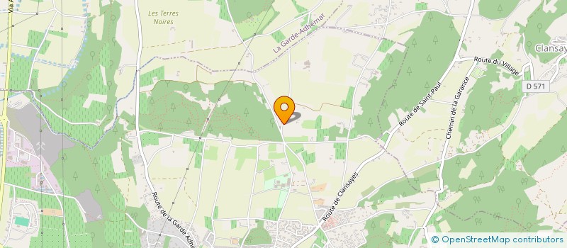 localisation de l'entreprise MONSIEUR JEAN ARNAUD  SAINT-PAUL-TROIS-CHATEAUX