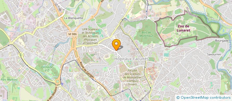 localisation de l'entreprise MONSIEUR JEAN-ARNAUD MAS à MONTPELLIER