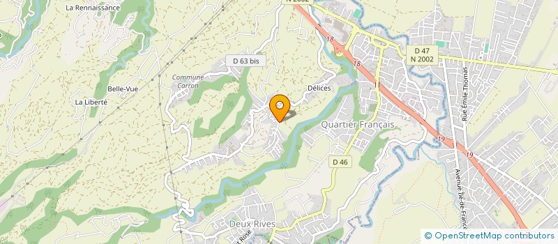 localisation de l'entreprise MONSIEUR JEAN ARNAUD PALMONT  SAINTE-SUZANNE