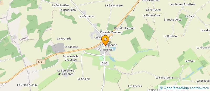 localisation de l'entreprise MONSIEUR JEAN ARNAULT  VARENNES