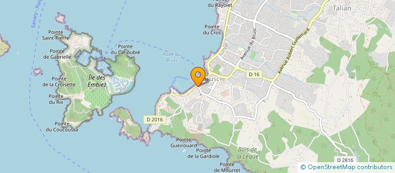 localisation de l'entreprise MONSIEUR JEAN ARNAULT à SIX-FOURS-LES-PLAGES