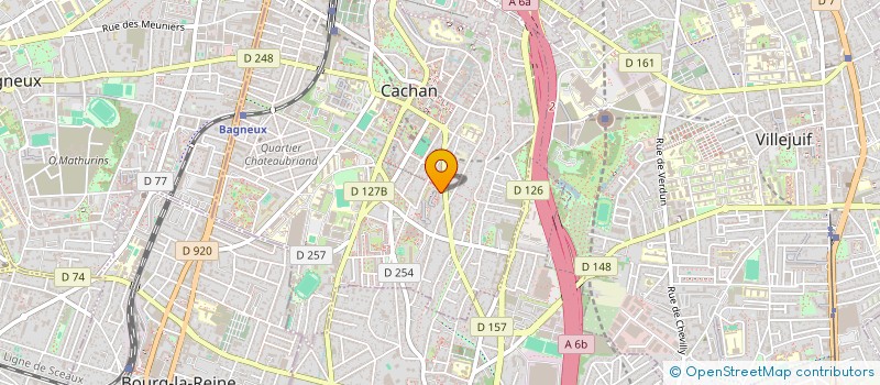 localisation de l'entreprise MONSIEUR JEAN  ARNEL EDOUARZIN  CACHAN