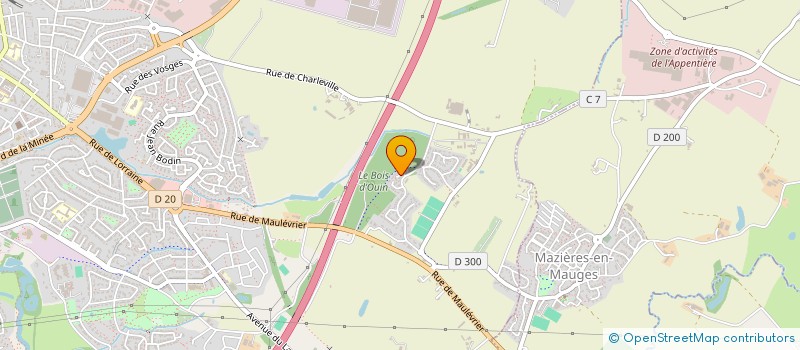 localisation de l'entreprise MONSIEUR JEAN ARNOU à CHOLET