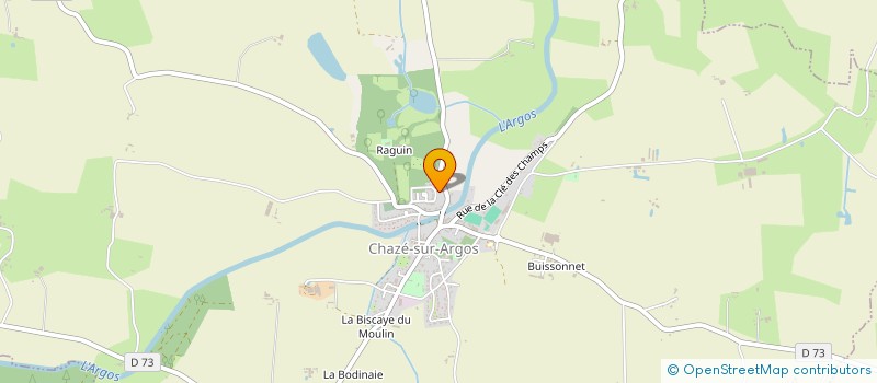 localisation de l'entreprise MONSIEUR JEAN ARNOU  CHAZE-SUR-ARGOS