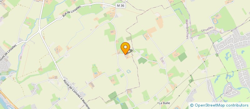 localisation de l'entreprise MONSIEUR JEAN ARNOUT à QUESNOY SUR DEULE