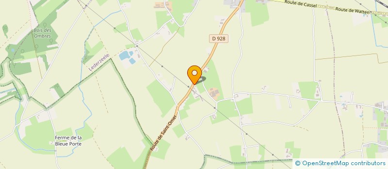 localisation de l'entreprise MONSIEUR JEAN ARNOUTS  LEDERZEELE