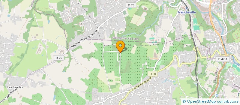 localisation de l'entreprise MONSIEUR JEAN ARNOUX  CHAPONOST