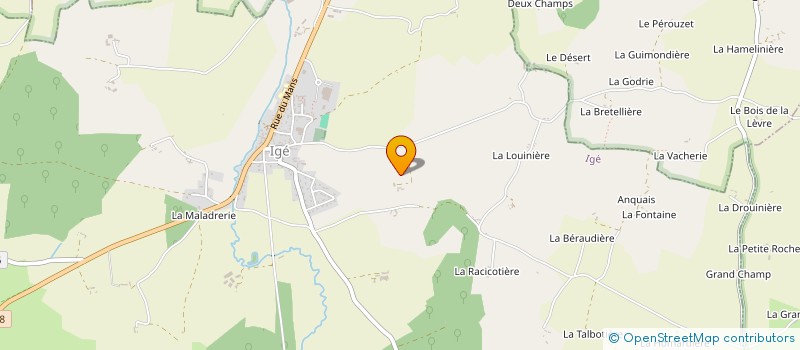localisation de l'entreprise MONSIEUR JEAN ARPENTINIER à IGE