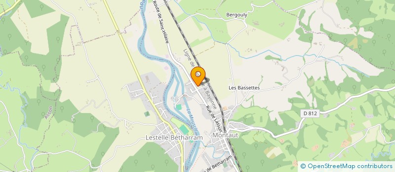 localisation de l'entreprise MONSIEUR JEAN ARRASCLES à MONTAUT