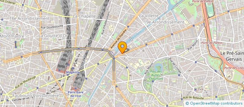 localisation de l'entreprise MONSIEUR JEAN ARRIVETS  PARIS