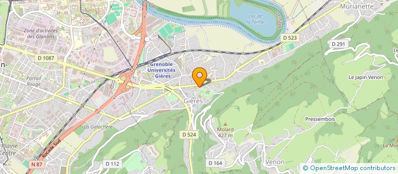 localisation de l'entreprise MONSIEUR JEAN ARROYO-FERNANDEZ  GIERES