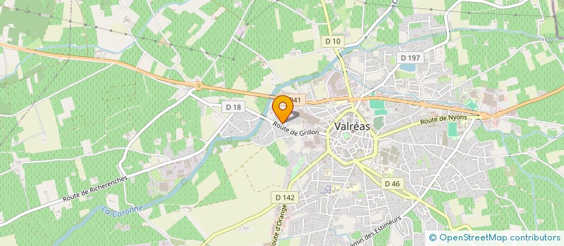localisation de l'entreprise MONSIEUR JEAN ARSAC à VALREAS